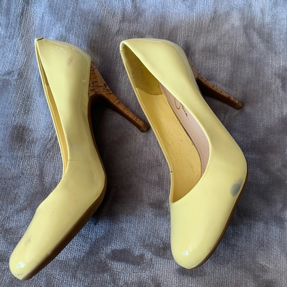 Yellow Jessica Simpson heels - Picture 3 of 3